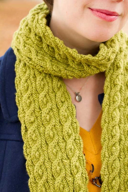 Reversible Scarves: Curing the Wrong Side Blues by Audrey Knight