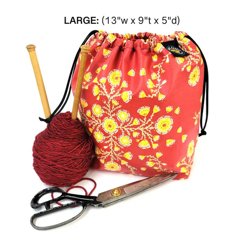 Splash Cinch Project Bag