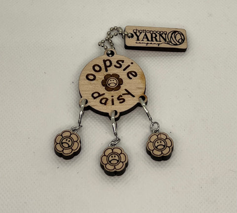 Oopsie! Stitch Markers (Set of 3 with holder)