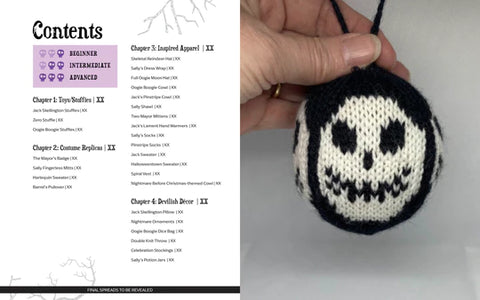 The Nightmare Before Christmas: The Unofficial Knitting Guide to Halloweentown and Christmastown by Tania Gray