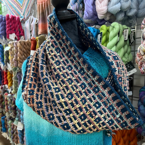 Mosaic Tile Cowl Class with Christina