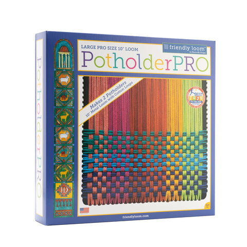 Potholder PRO Loom by Friendly Loom and Loop Refills