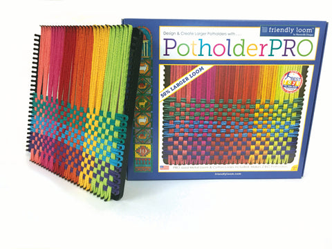 Potholder PRO Loom by Friendly Loom and Loop Refills