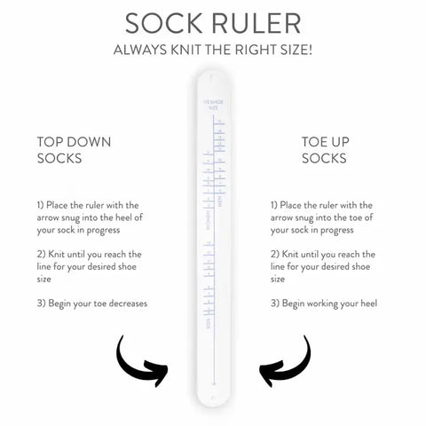 Sock Ruler Slap Bracelet