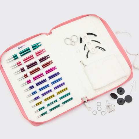 KnitPro Zing Regal 5" Interchangeable Knitting Needle Set