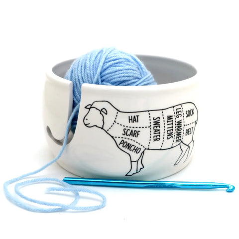 Lenny Mud Yarn Bowls