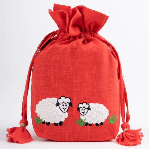 Lantern Moon Meadow Sheep Project Bag