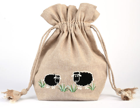 Lantern Moon Meadow Sheep Project Bag