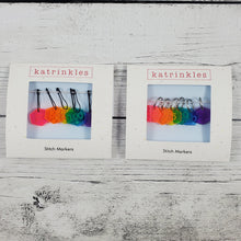 Rainbow Counting Stitch Markers