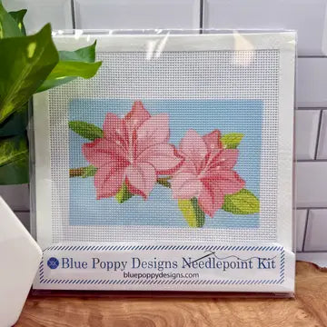 Blue Poppy Needlepoint Kits