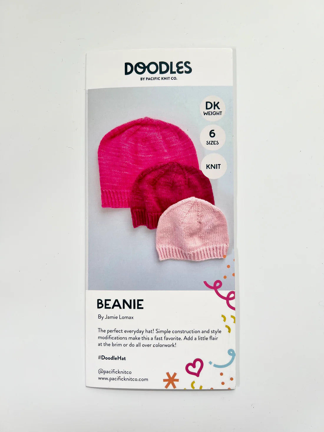 Pacific Knit Co Doodle Base Patterns