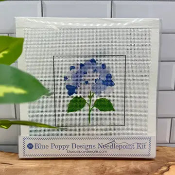 Blue Poppy Needlepoint Kits