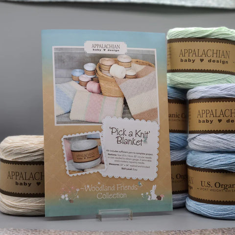 Appalachian Baby Pick A Knit Baby Blanket Kit