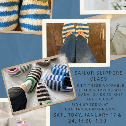 Sailor Slippers with Dana Class Saturdays