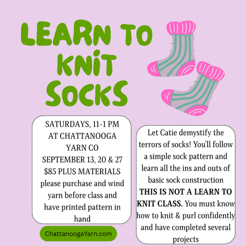Learn to Knit Socks with Catie
