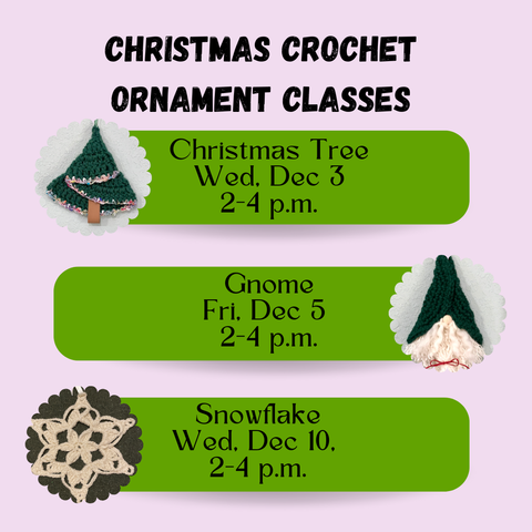 Crocheted Christmas Ornament with Christina -- Gnome