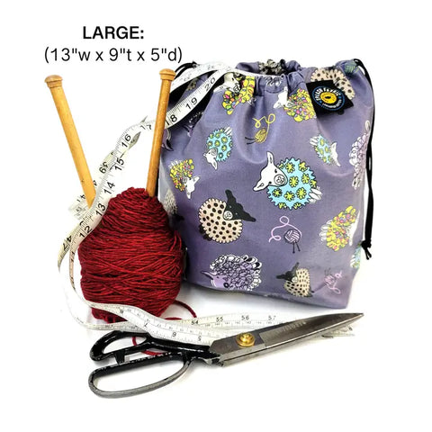 Splash Cinch Project Bag