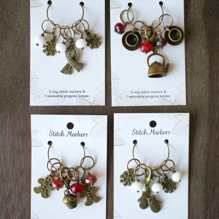 Cozy Winter Stitch Markers