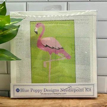 Blue Poppy Needlepoint Kits
