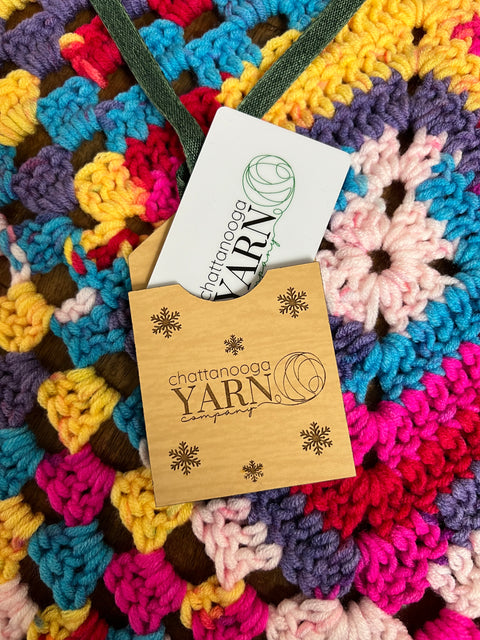 Chattanooga Yarn Co Gift Card Holder