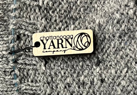 Chattanooga Yarn Co wooden stitch marker