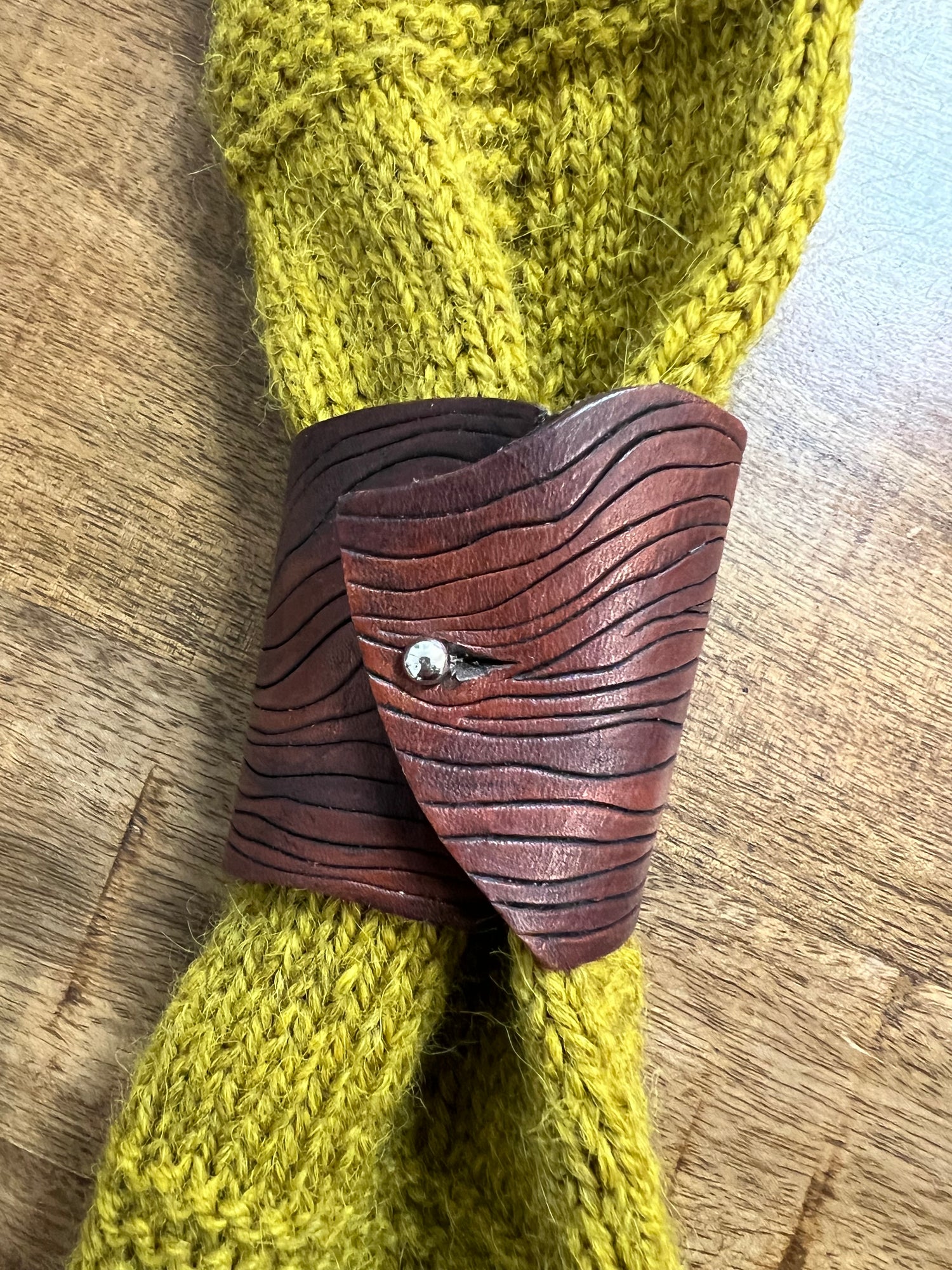 Kelli Hovanes Scarf and Shawl Cuff