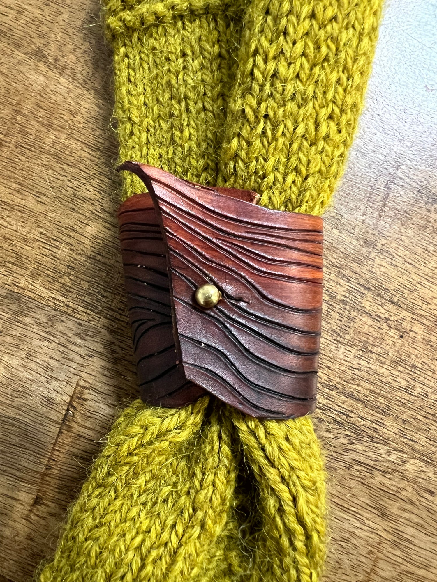 Kelli Hovanes Scarf and Shawl Cuff