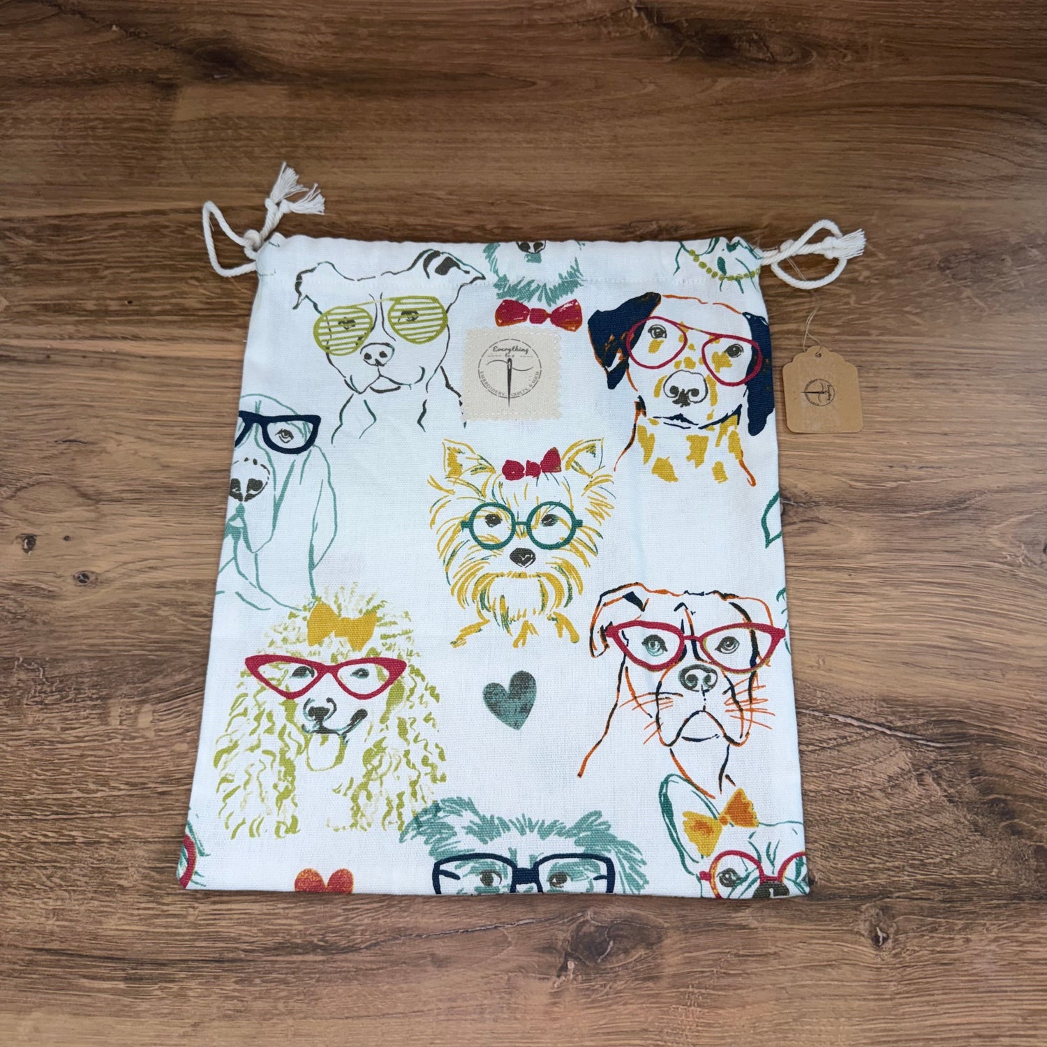 Everything to a T Drawstring Project Bags