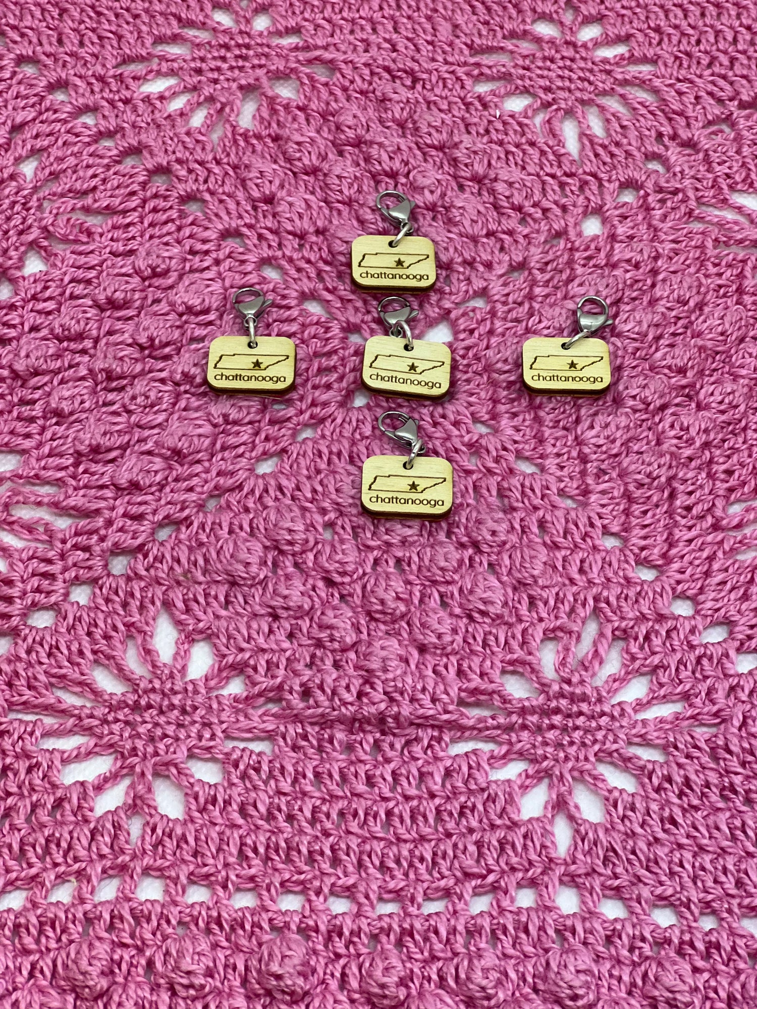 CYC x Katrinkles Custom Chattanooga Stitch Markers