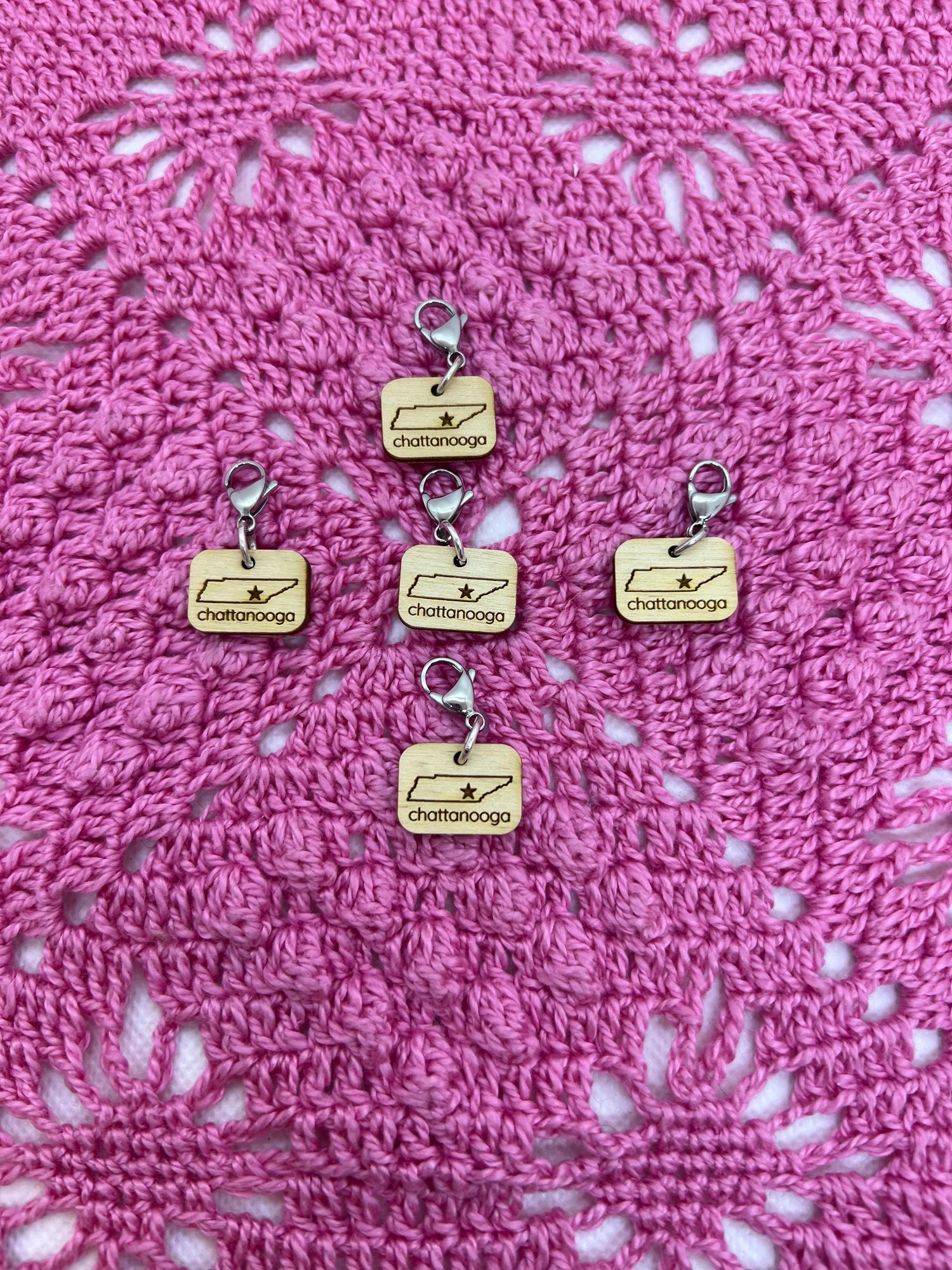 CYC x Katrinkles Custom Chattanooga Stitch Markers