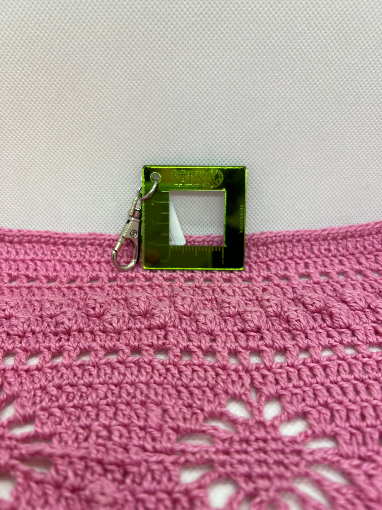CYC x Katrinkles 1" Gauge Swatch Ruler Fob