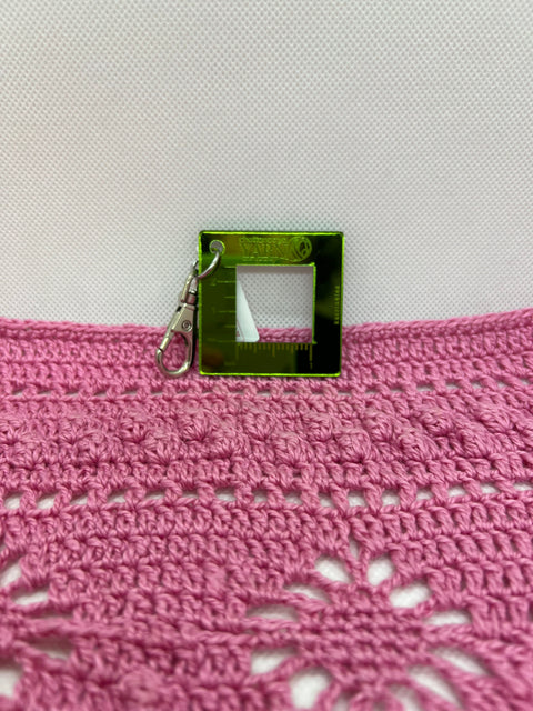 CYC x Katrinkles 1" Gauge Swatch Ruler Fob