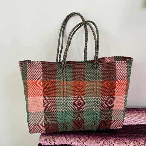 Frida Vida PVC Woven Tote