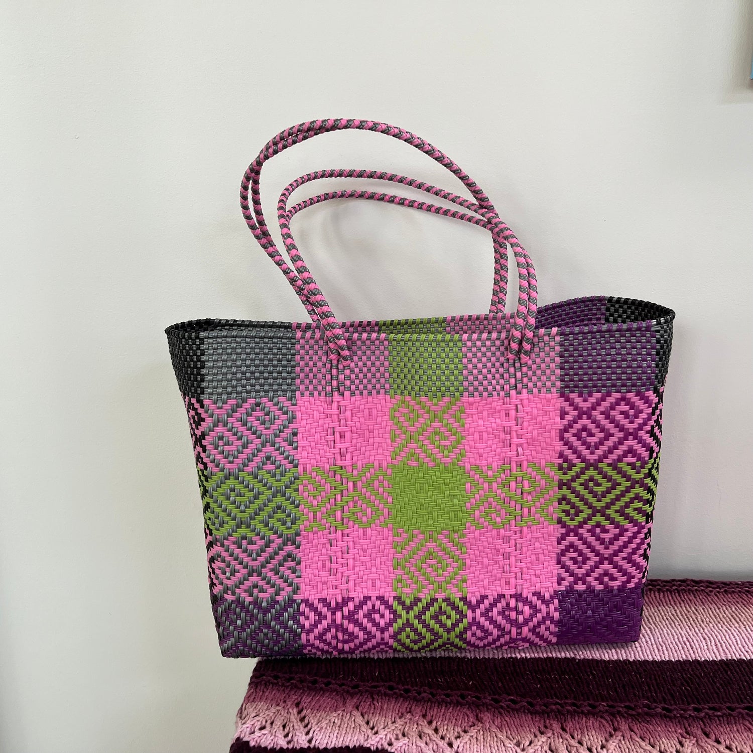 Frida Vida PVC Woven Tote