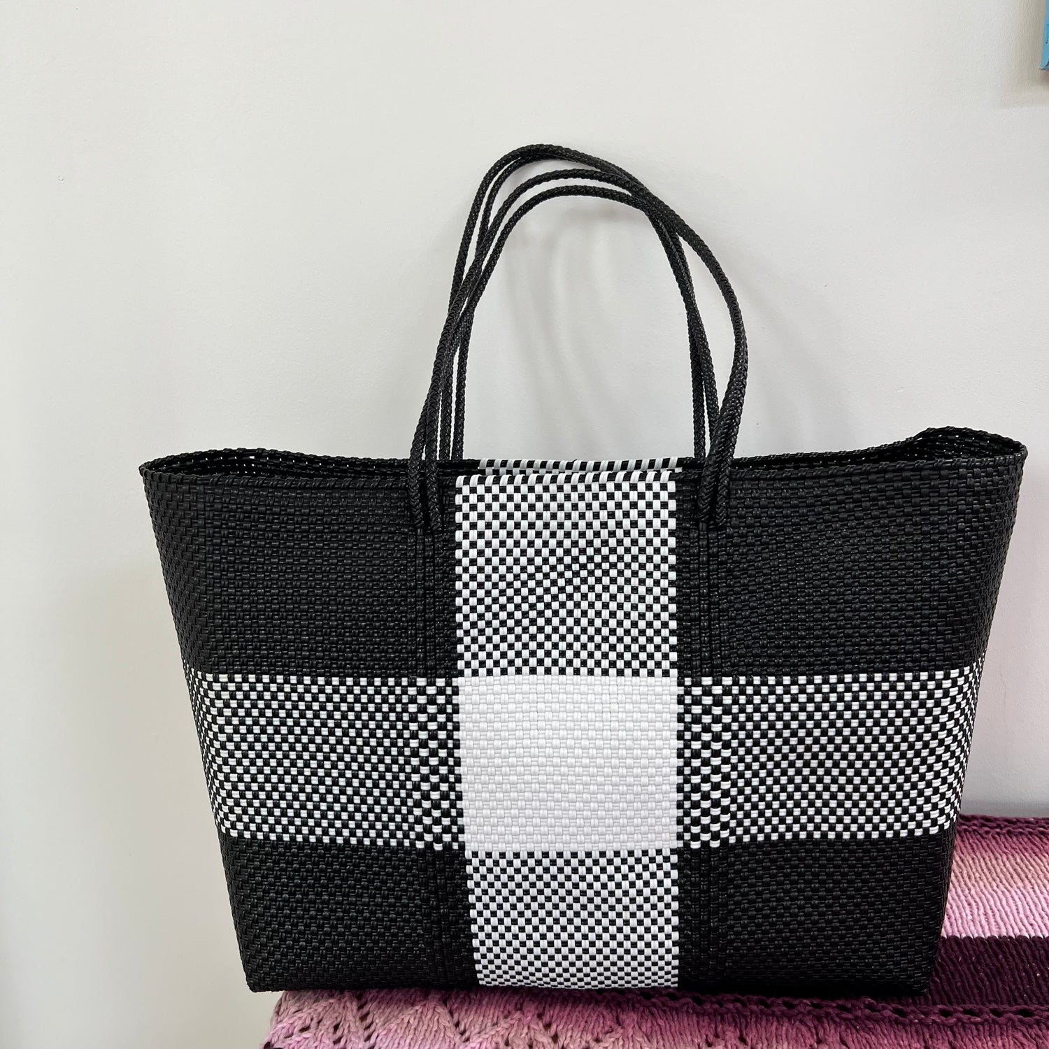 Frida Vida PVC Woven Tote
