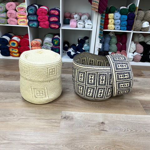 Frida Vida Palm Basket with Lid
