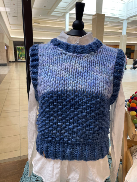 Quick Knit Vest with Christina