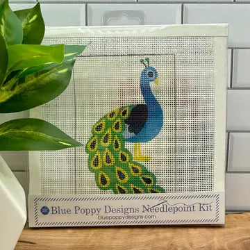 Blue Poppy Needlepoint Kits