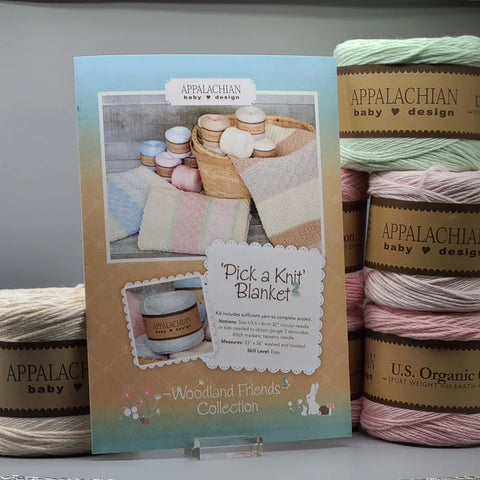 Appalachian Baby Pick A Knit Baby Blanket Kit