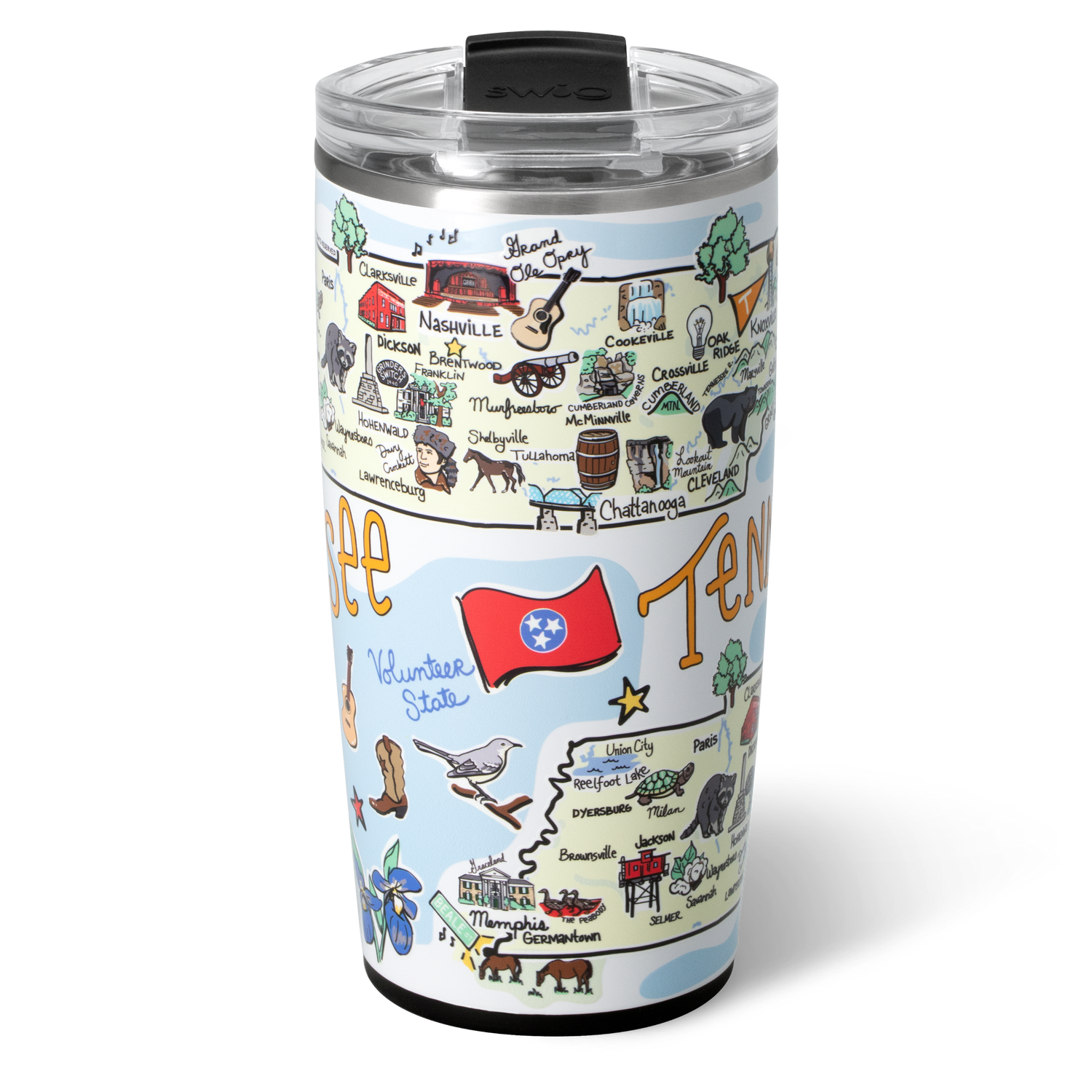 Swig Life Tennessee Travel Mug 22 oz