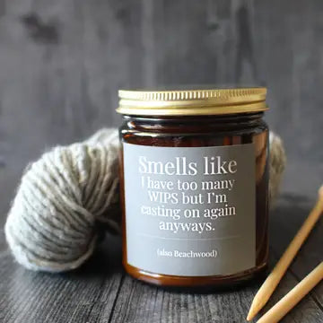 Yarn Lover's Travel Candles