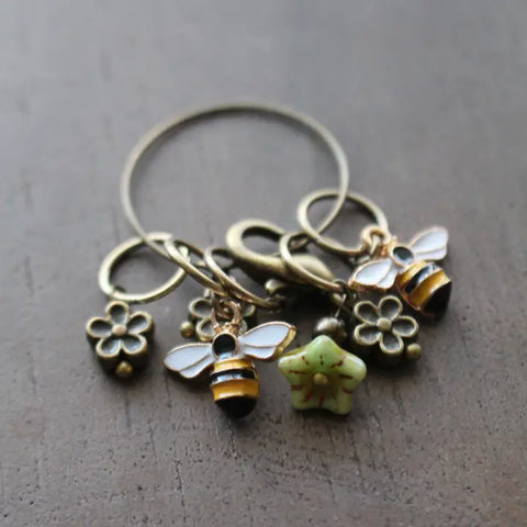 Bee & Bloom Stitch Markers