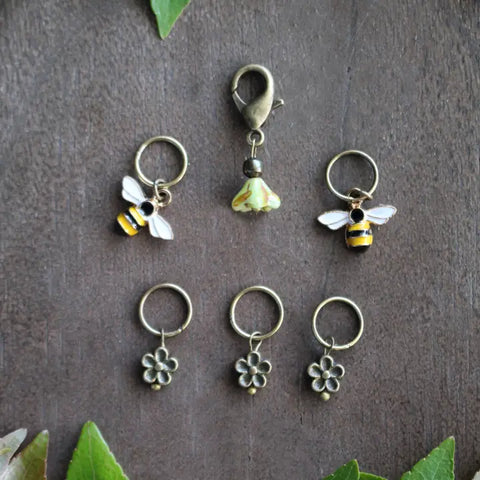 Bee & Bloom Stitch Markers