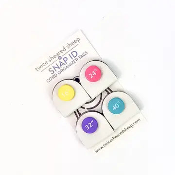 Interchangeable Needle Cord Organizer Tags