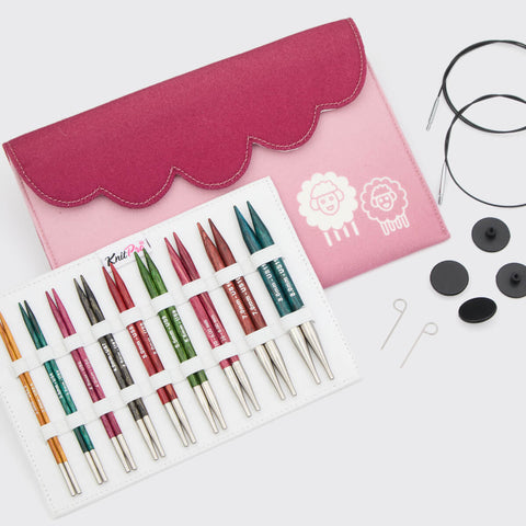 KnitPro Dreamz Deluxe Interchangeable Needle Set 5" (long tips)