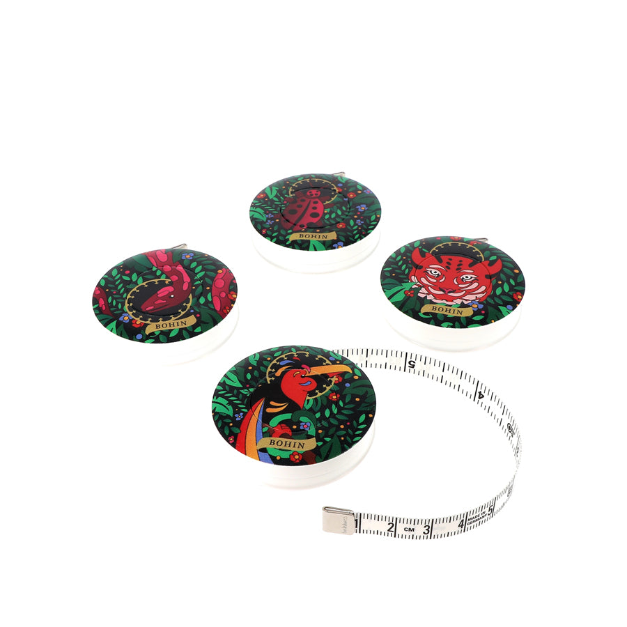Bohin Jungle Journey Tape Measures