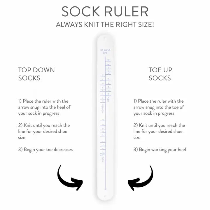 Sock Ruler Slap Bracelet