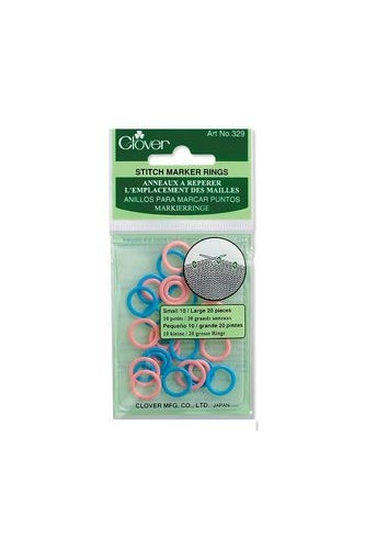 Clover Stitch Ring Markers 329