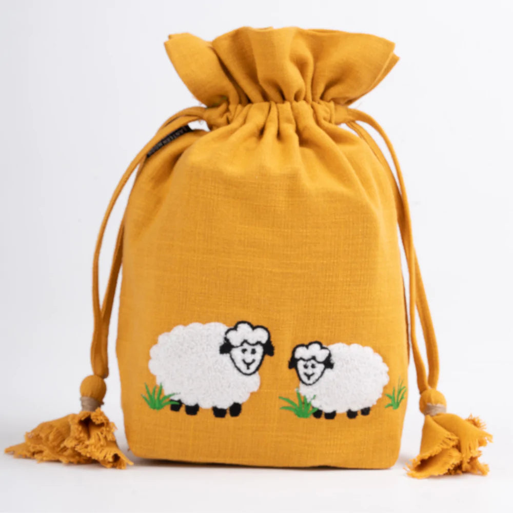 Lantern Moon Meadow Sheep Project Bag